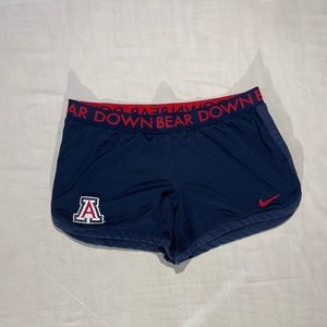Womens Arizona nike short.